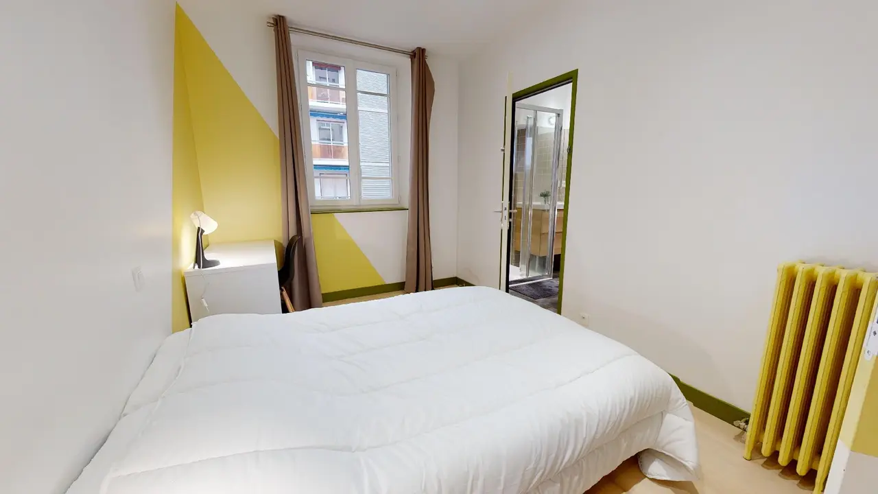 Chambre en colocation loué par OQORO à Clermont-Ferrand