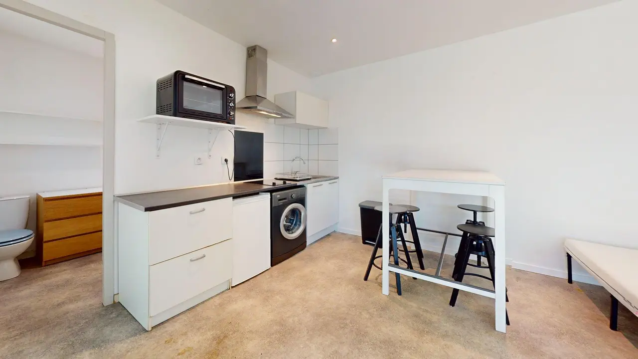 Studio loué par OQORO à Talence
