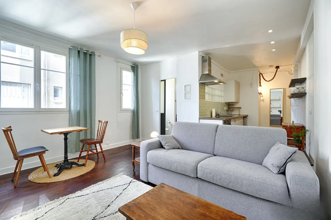 Studio loué par OQORO à Issy-les-Moulineaux