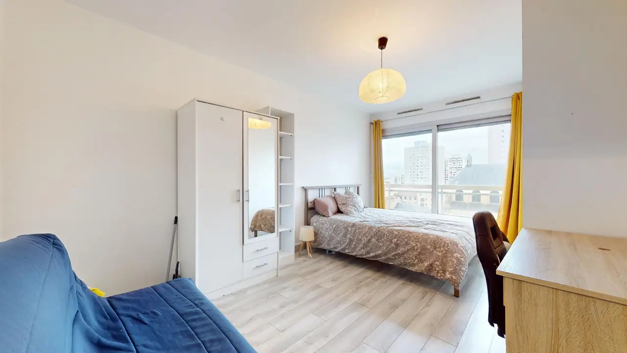Chambre en colocation loué par OQORO à Choisy-le-Roi