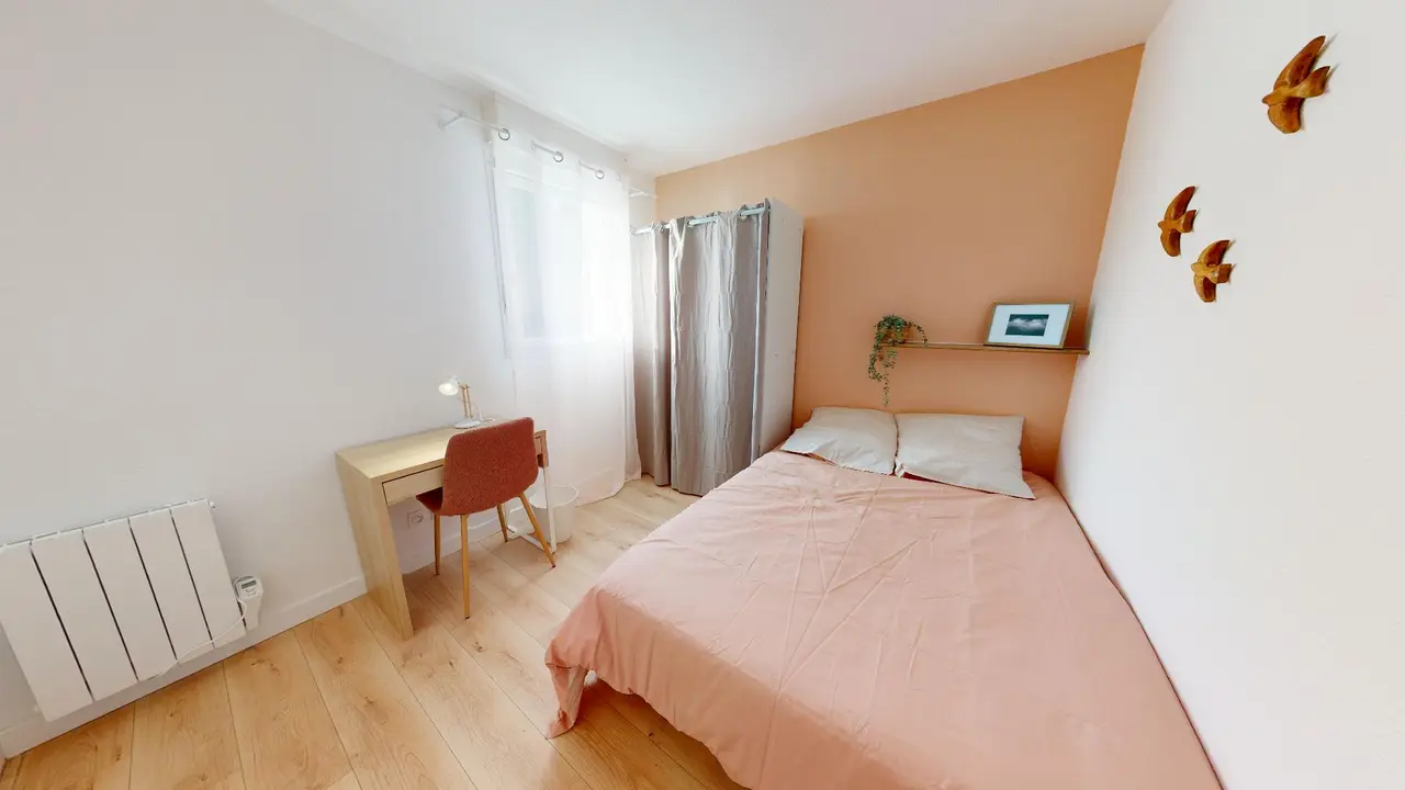 Chambre en colocation loué par OQORO à Lormont