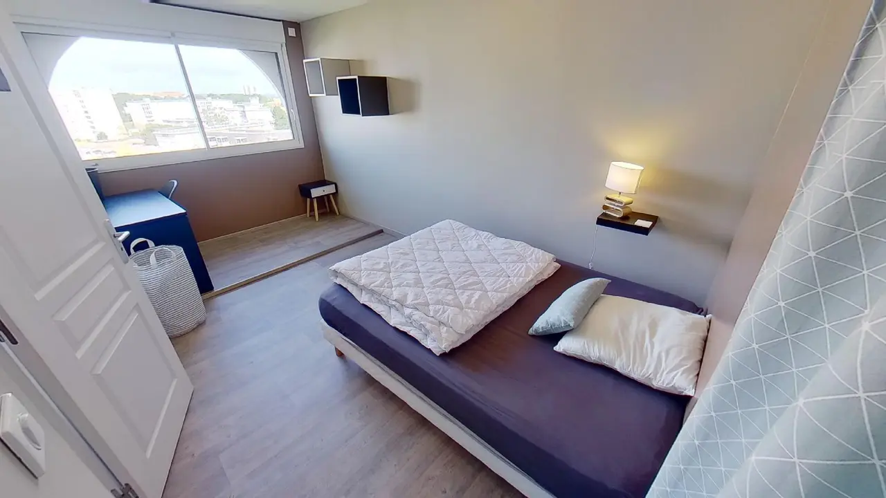 Chambre en colocation loué par OQORO à Talence