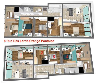 Photo de la chambre 4 du 8 Rue Les Larris Orange 95000 Pontoise