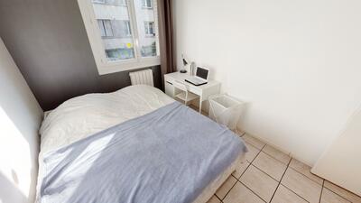 Photo de la chambre 2 du 3 bis rue docteur Calmette  38000 Grenoble